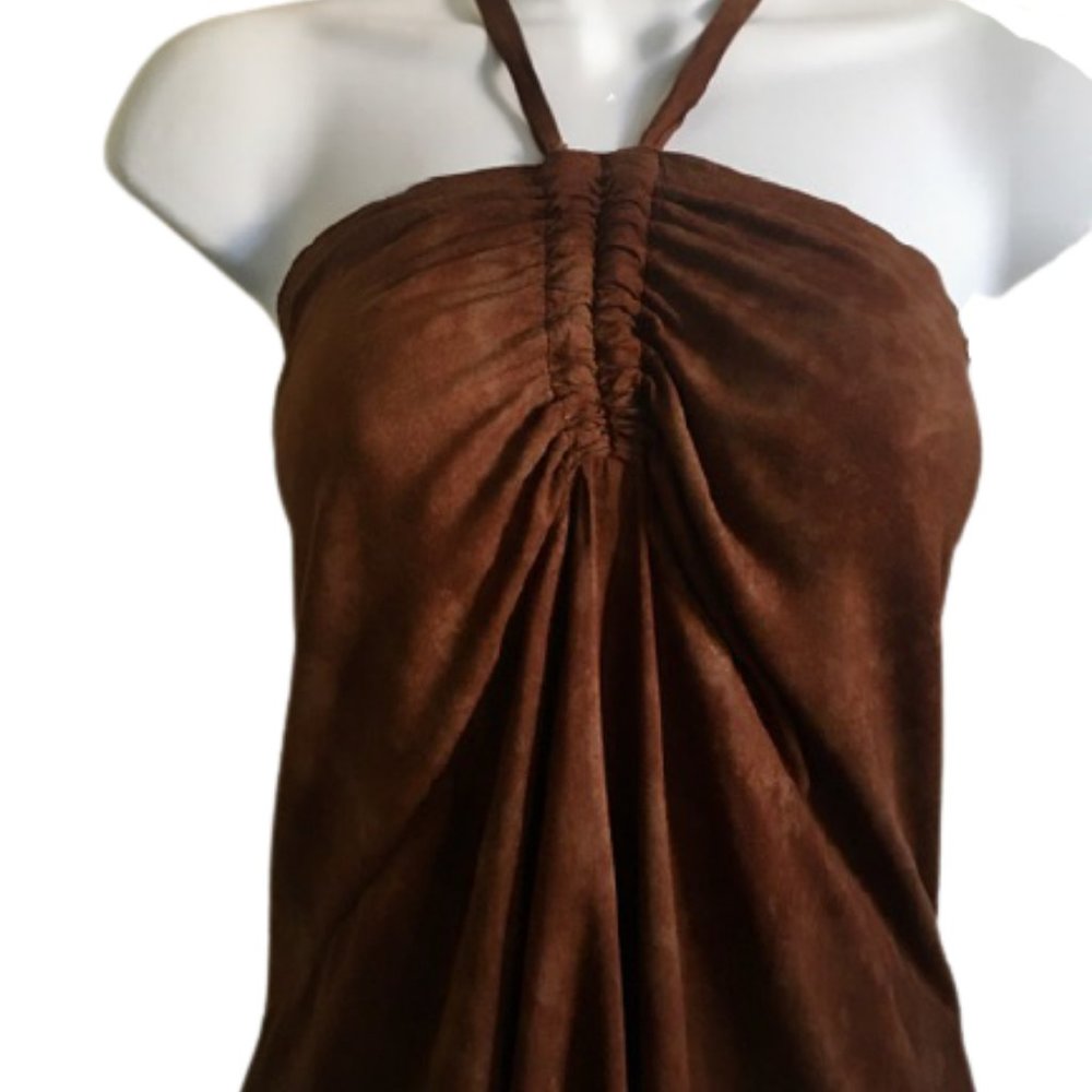 Kisses & Hugs Halter Dress Boho Hippie Sundress XL - Picture 3 of 7